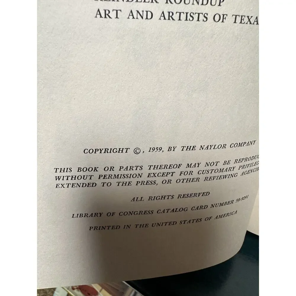 1959 Vintage Circus Book 